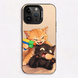 Kitty Water Fight - Lux Cool Cases