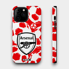 Arsenal Mono White RED