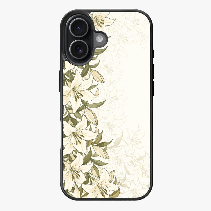 Faded Lilies - Lux Clarity Cases