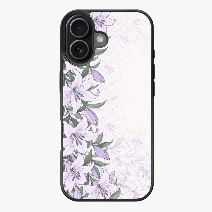 Faded Lilies - Lux Clarity Cases