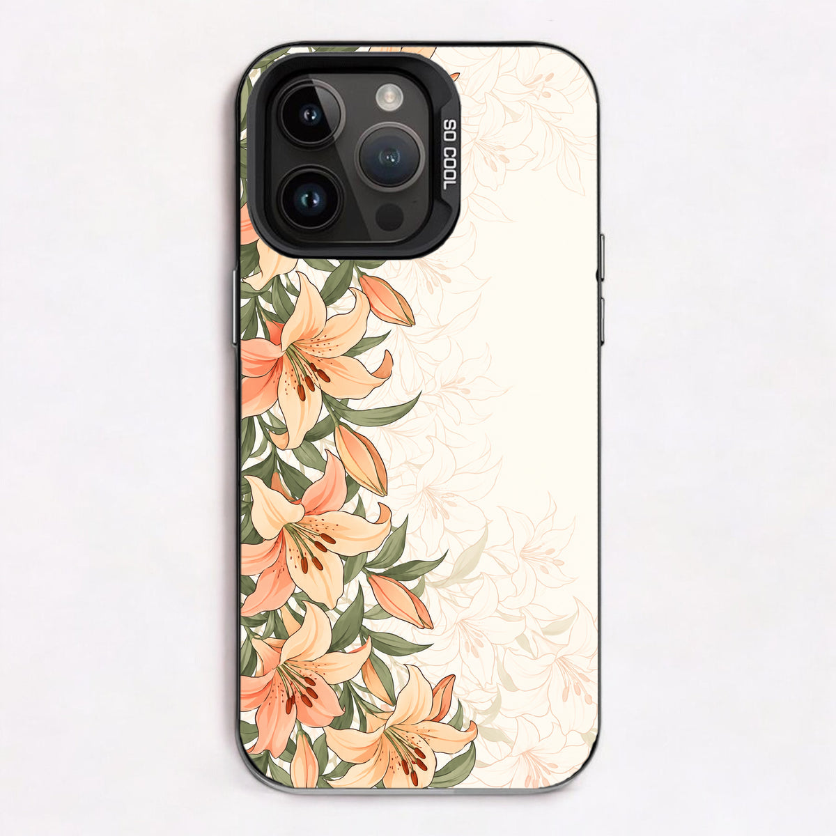 Lily Peach — Lux Cool Case