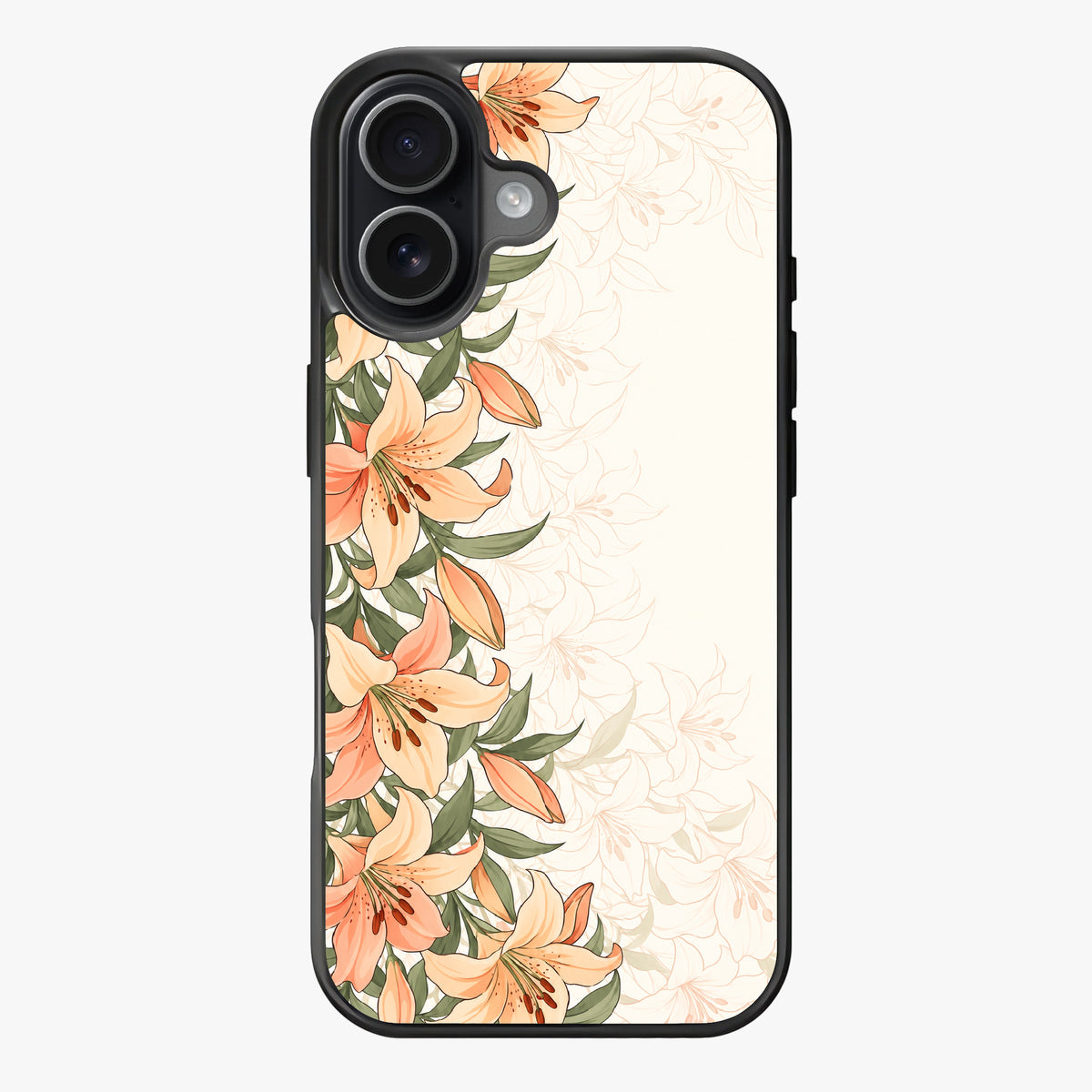 Lily Peach — Lux Clarity Case