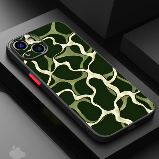 Marsh Moss Flow — Matte Lux Case