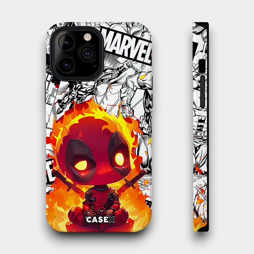 Cute Deadpool & Wolverine - Lux Impact Cases