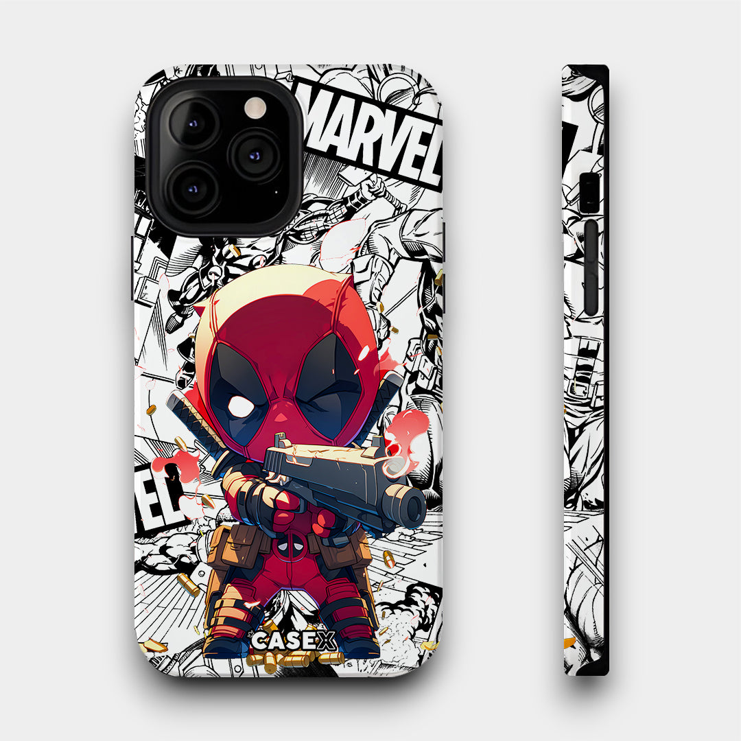 Cute Deadpool & Wolverine - Lux Impact Cases