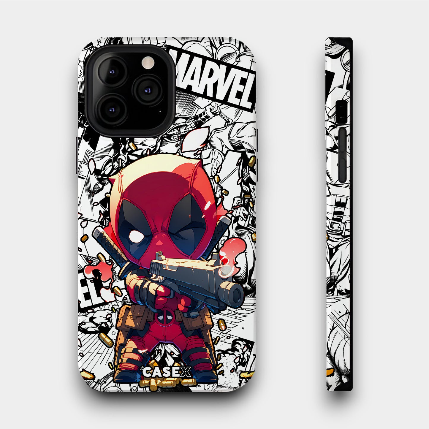 Cute Deadpool & Wolverine - Lux Impact Cases