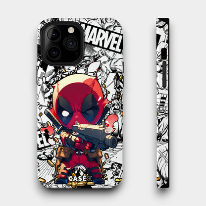 Cute Deadpool & Wolverine - Lux Impact Cases
