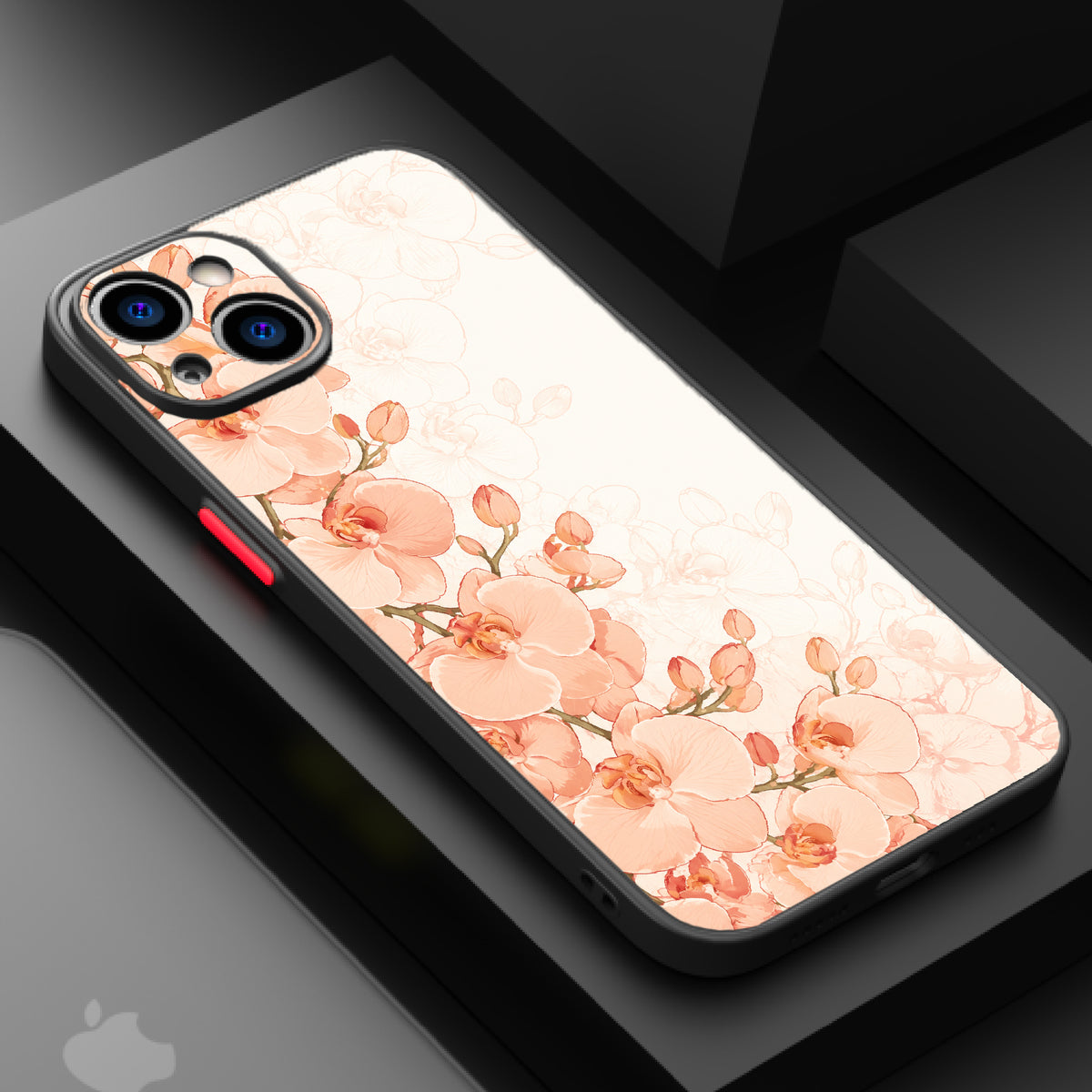 Orchids Peach — Matte Lux Case
