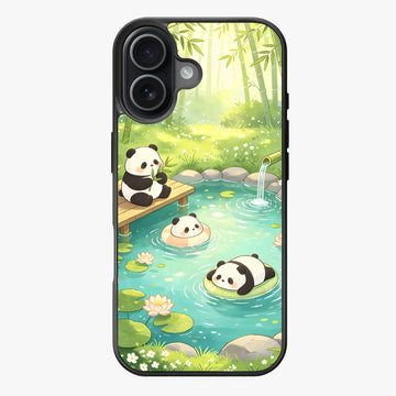 Panda Vibes - Lux Clarity Cases