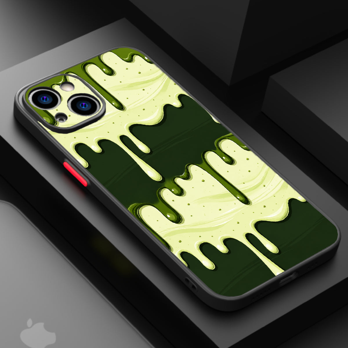 Pistachio Cream Drip Cascade — Matte Lux Case