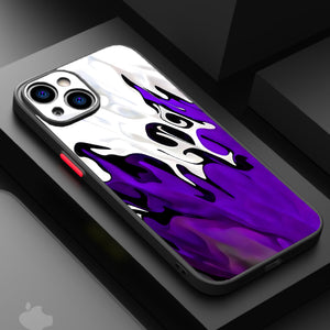 Purple Flame - Matte Lux Cases