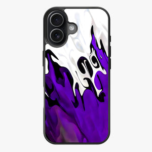 Purple Flame - Lux Clarity Cases