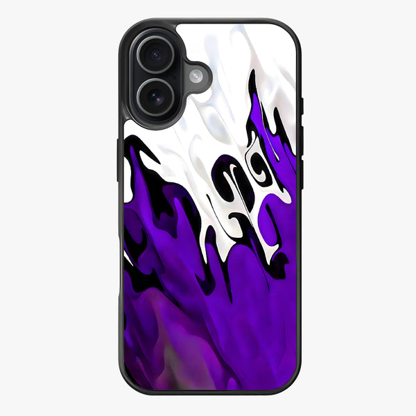 Purple Flame - Lux Clarity Cases