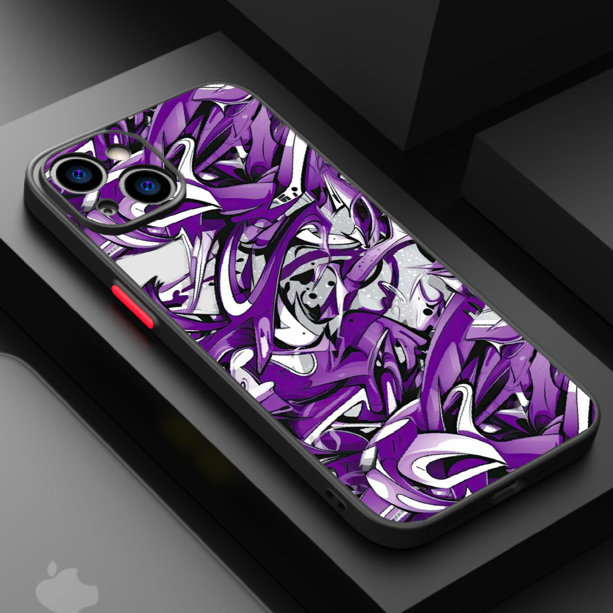 Purple Mess Intwinded Graffiti — Matte Lux Case