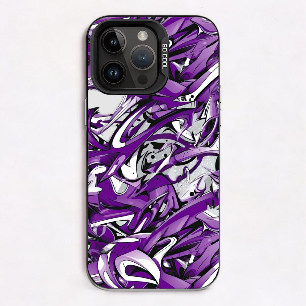Purple Mess Intwinded Graffiti — Lux Cool Case