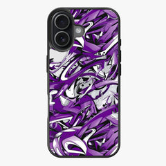 Purple Mess Intwinded Graffiti