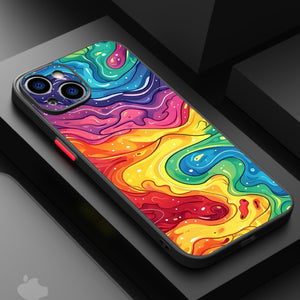 Rainbow Ooze - Matte Lux Cases