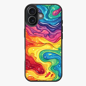 Rainbow Ooze - Lux Clarity Cases