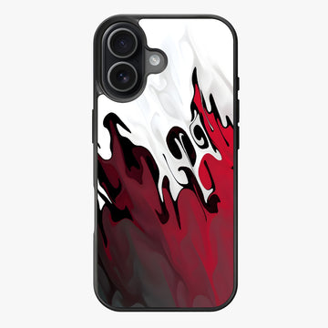 Red Flame - Lux Clarity Cases