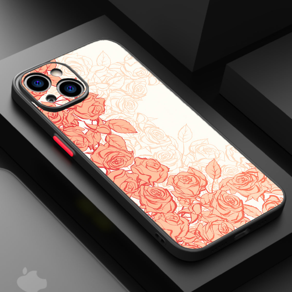 Roses Coral — Matte Lux Case