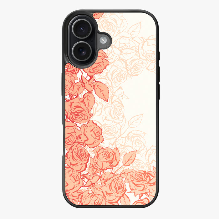 Faded Roses - Lux Clarity Cases
