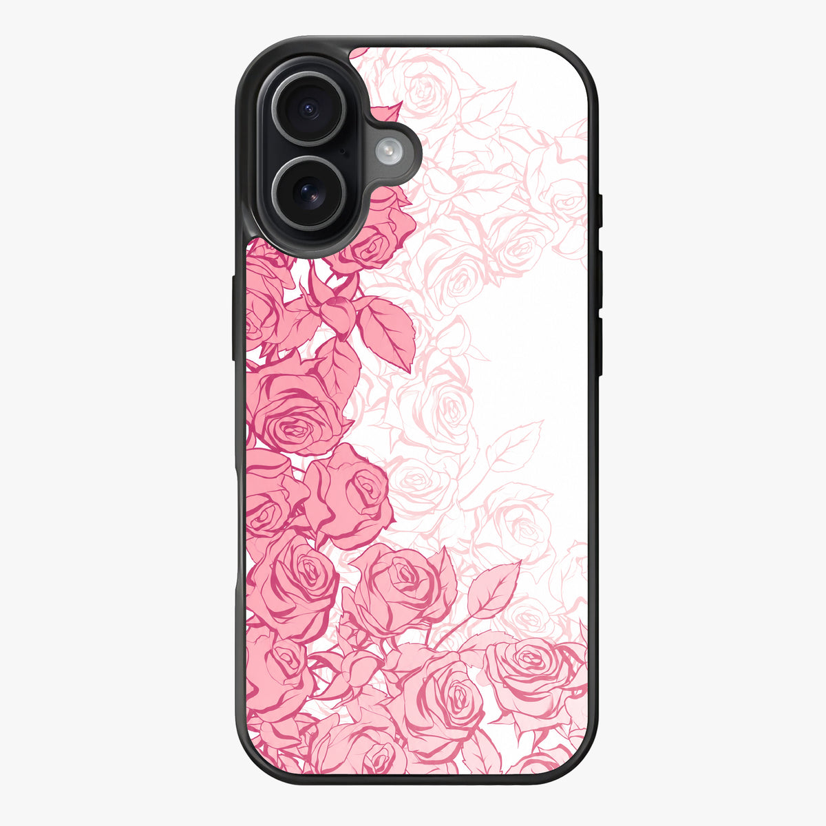 Roses Pink — Lux Clarity Case
