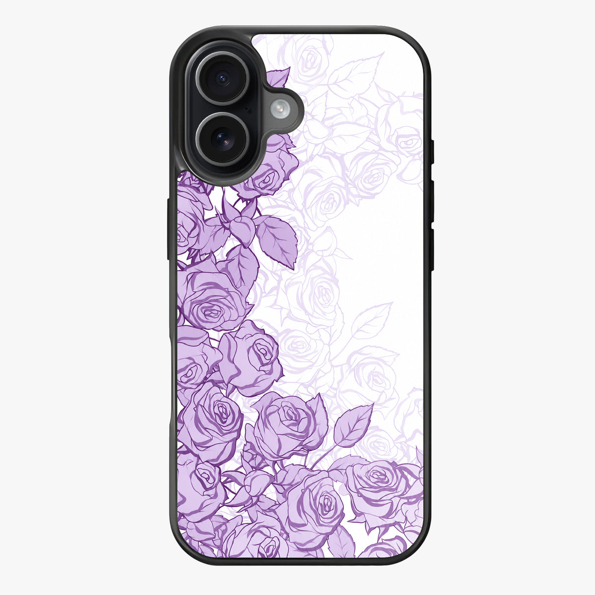 Roses Purple — Lux Clarity Case