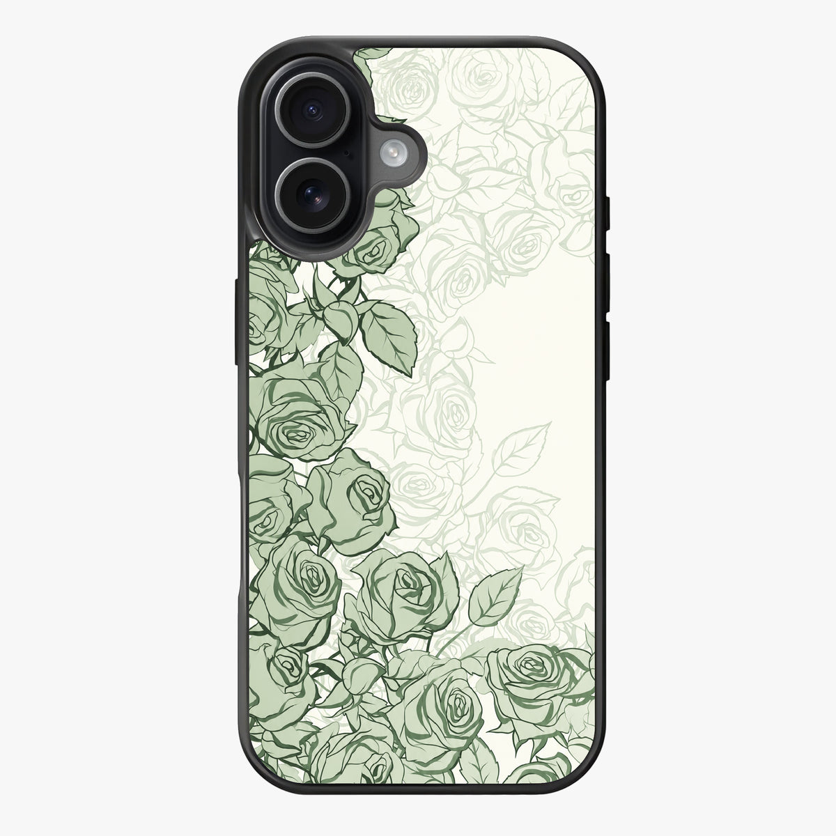 Roses Sage — Lux Clarity Case