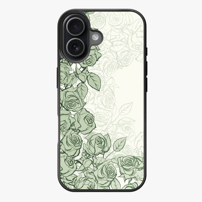 Roses Sage — Lux Clarity Case