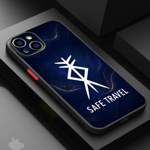 SAFE TRAVEL - safe journeys home - Matte Lux Cases
