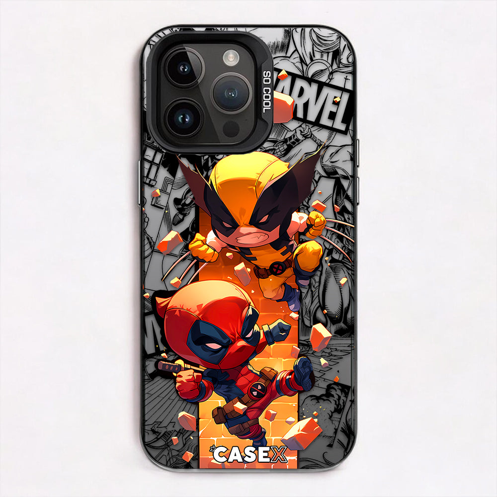 Cute Deadpool & Wolverine - Lux Cool Cases