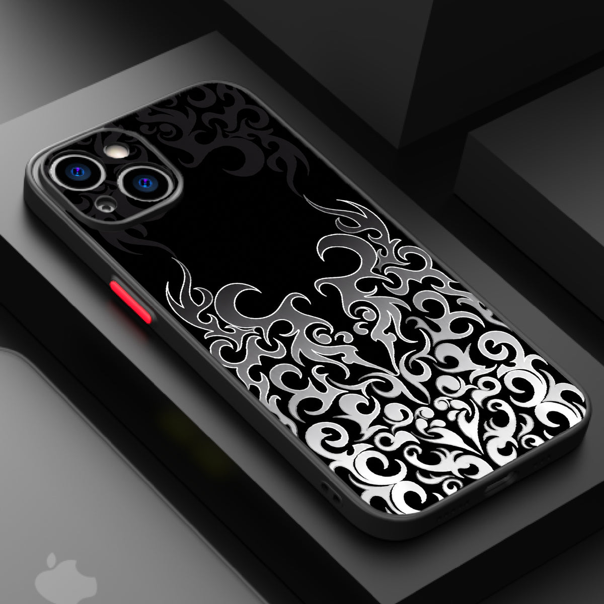 Silver Gothic Filigree — Matte Lux Case