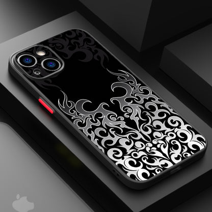 Silver Gothic Filigree — Matte Lux Case