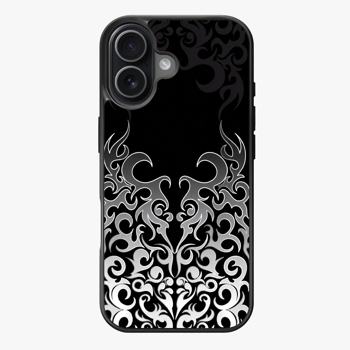 Silver Gothic Filigree — Lux Clarity Case