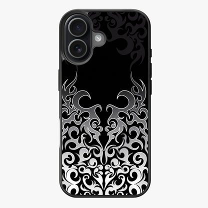 Silver Gothic Filigree — Lux Clarity Case