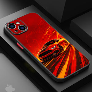 Splash Mustang Horse - Matte Lux Cases