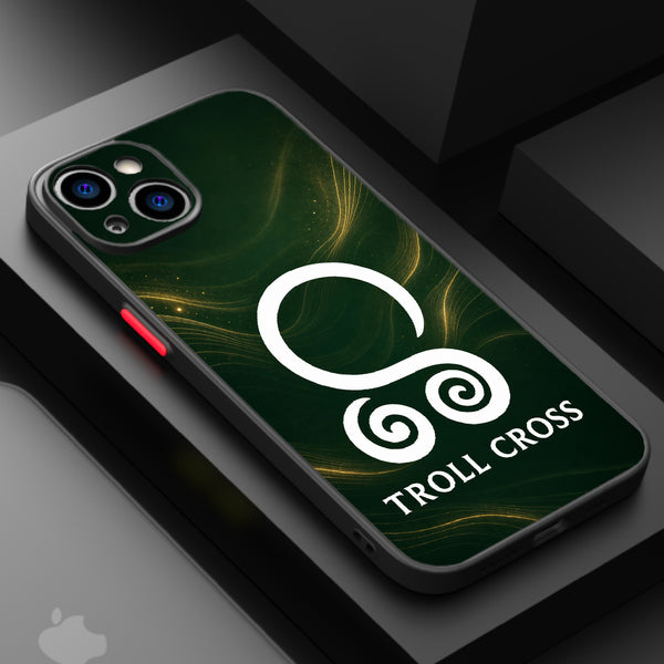 TROLL CROSS - protection form misfortune - Matte Lux Cases