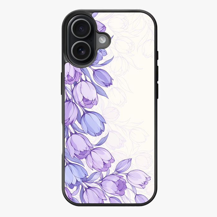 Faded Tulips - Lux Clarity Cases