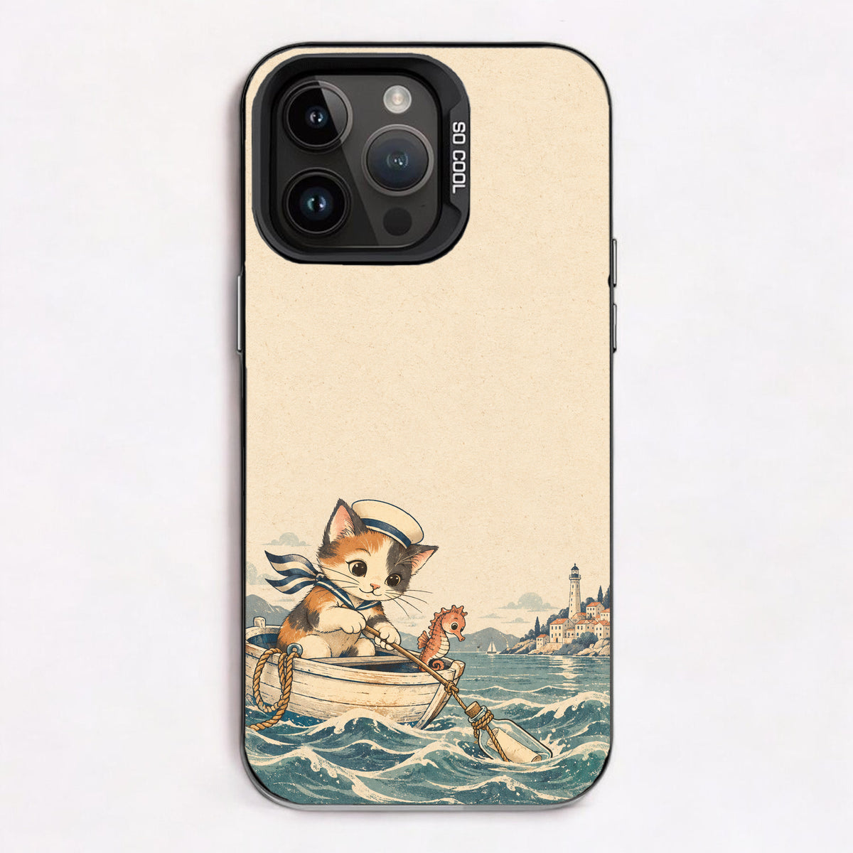 Vintage Cat Sailor — Lux Cool Case