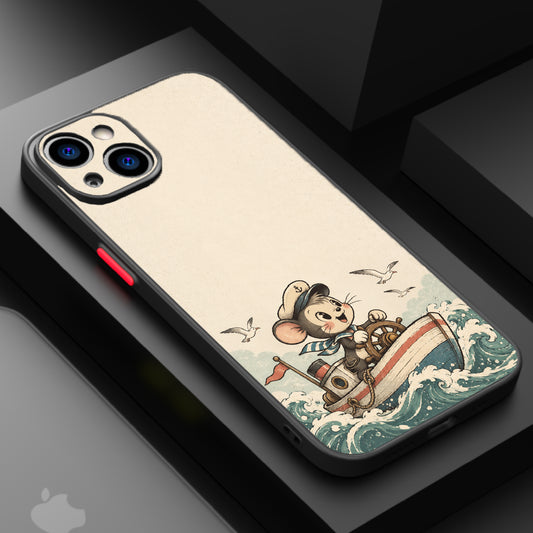 Vintage Mouse Sailor — Matte Lux Case