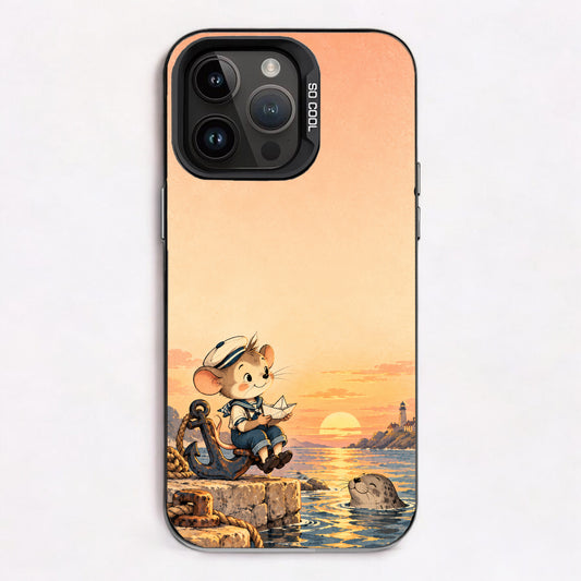Vintage Mouse Sailor Boat — Lux Cool Case