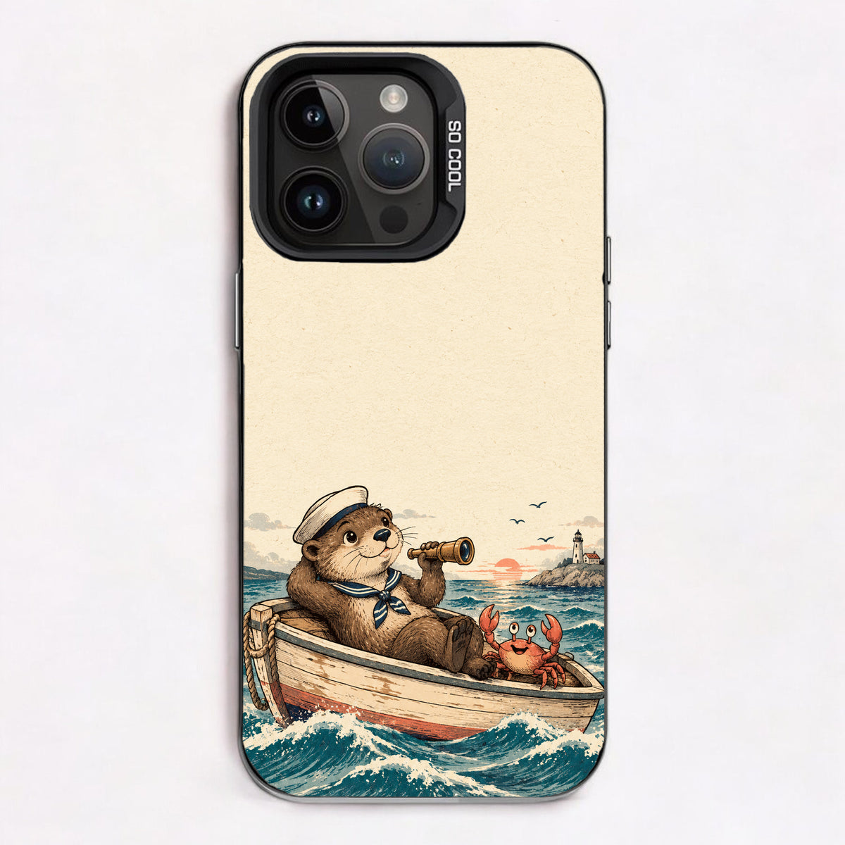Vintage Otter Sailor — Lux Cool Case