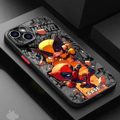 Cute Deadpool & Wolverine - Matte Lux Cases