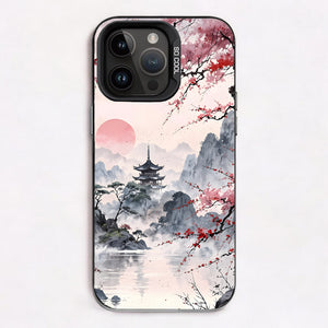Water Painted Temple - Lux Cool Cases