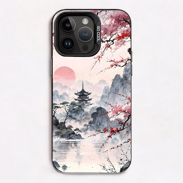 Water Painted Temple - Lux Cool Cases