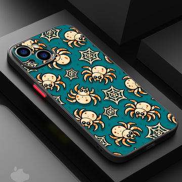 Web Crawler - Teal Fright - Matte Lux Cases