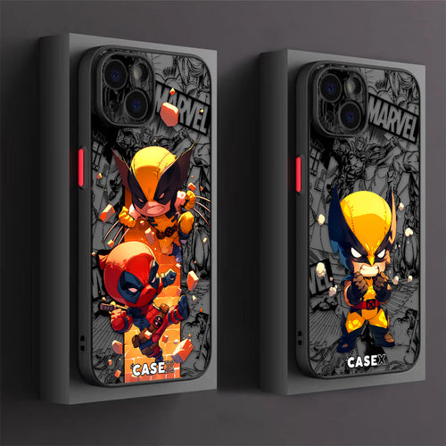 Cute Deadpool & Wolverine - Matte Lux Cases