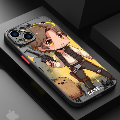 Han + Leia Matte Lux iPhone Cases (X-15) - Case X Kingdom