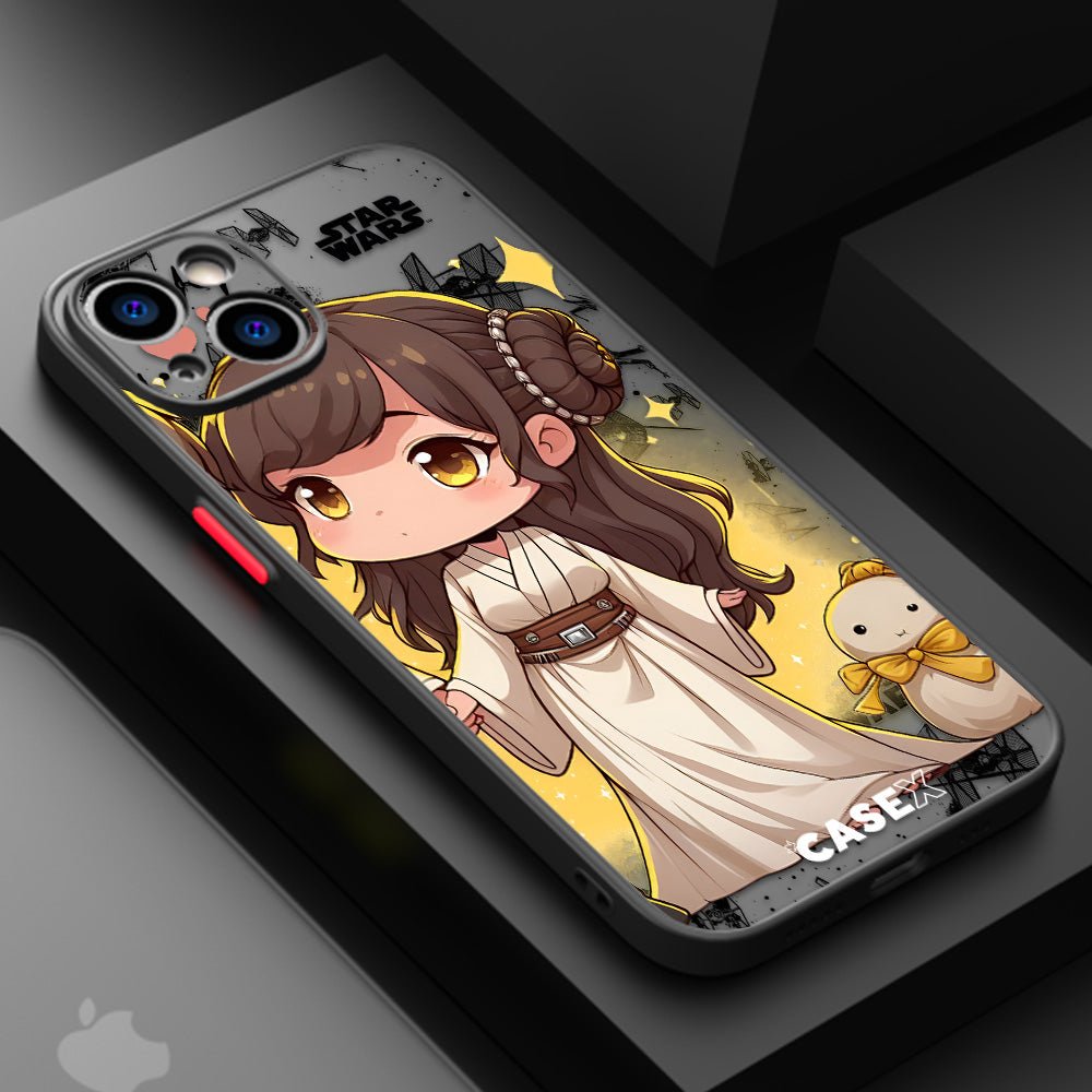 Han + Leia Matte Lux iPhone Cases (X-15) - Case X Kingdom