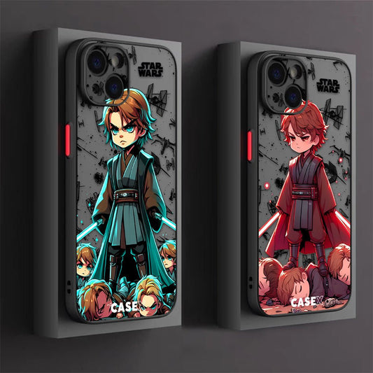 Unhinged Anakin Matte Lux iPhone Cases (X-15) - Case X Kingdom